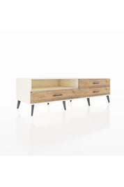 Kronos TV Ünitesi Tek Raflı 3 Çekmeceli  176x59x51 Aytaşı-Aytaşı/Çam