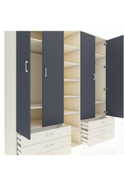 Kronos Dolap 13 Raflı 6 Çekmeceli 2 Askılı 220x59x243 - S784M002V07C