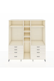 Kronos Dolap 8 Raflı 8 Çekmeceli 3 Askılı 220x59x243 Aytaşı-Aytaşı/Aytaşı