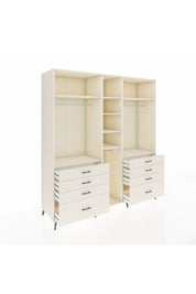 Kronos Dolap 8 Raflı 8 Çekmeceli 3 Askılı 220x59x243 Aytaşı-Aytaşı/Aytaşı