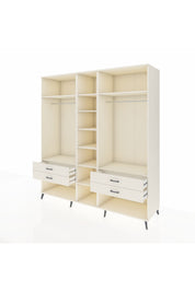 Kronos Dolap 10 Raflı 4 Çekmeceli 2 Askılı 220x59x243 Aytaşı-Aytaşı/Aytaşı