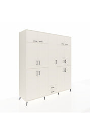 Kronos Dolap 10 Raflı 2 Çekmeceli 4 Askılı 220x59x243 Aytaşı-Aytaşı/Aytaşı