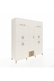 Kronos Dolap 10 Raflı 2 Çekmeceli 4 Askılı 220x59x243 - S784M012V06C