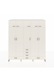Kronos Dolap 6 Raflı 6 Çekmeceli 4 Askılı 220x59x243 - S784M014V04C