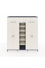 Kronos Dolap 12 Raflı 9 Kapaklı 2 Askılı 220x59x243 - S784M016V13C