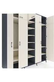 Kronos Dolap 12 Raflı 9 Kapaklı 2 Askılı 220x59x243 - S784M016V13C