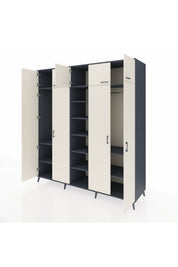 Kronos Dolap 12 Raflı 9 Kapaklı 2 Askılı 220x59x243 - S784M016V14C