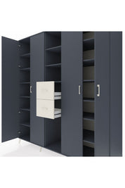 Kronos Dolap 15 Raflı 2 Çekmeceli 4 Kapaklı 220x59x243 - S784M018V16C