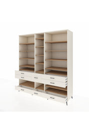 Kronos Dolap 19 Raflı 8 Çekmeceli 220x59x243 - S784M020V01C