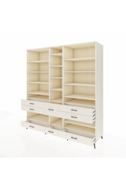 Kronos Dolap 19 Raflı 8 Çekmeceli 220x59x243 - S784M020V04C