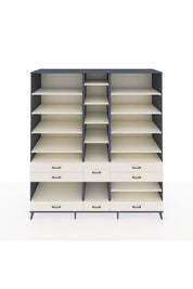 Kronos Dolap 19 Raflı 8 Çekmeceli 220x59x243 - S784M020V13C