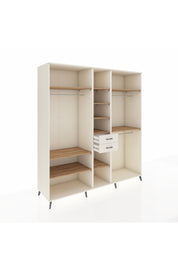 Kronos Dolap 10 Raflı 2 Çekmeceli 3 Askılı 220x59x243 Aytaşı-Çam/Aytaşı