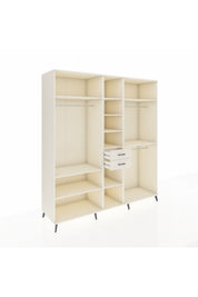 Kronos Dolap 10 Raflı 2 Çekmeceli 3 Askılı 220x59x243 Aytaşı-Aytaşı/Aytaşı