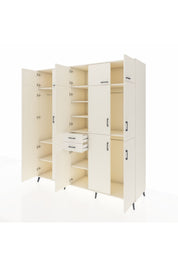 Kronos Dolap 10 Raflı 2 Çekmeceli 3 Askılı 220x59x243 Aytaşı-Aytaşı/Aytaşı