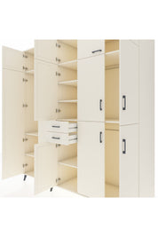 Kronos Dolap 10 Raflı 2 Çekmeceli 3 Askılı 220x59x243 Aytaşı-Aytaşı/Aytaşı
