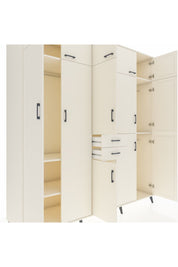 Kronos Dolap 10 Raflı 2 Çekmeceli 3 Askılı 220x59x243 Aytaşı-Aytaşı/Aytaşı