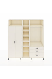 Kronos Dolap 9 Raflı 3 Çekmeceli 2 Askılı 220x59x243 Aytaşı-Aytaşı/Aytaşı