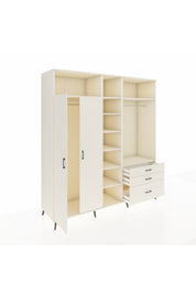 Kronos Dolap 9 Raflı 3 Çekmeceli 2 Askılı 220x59x243 Aytaşı-Aytaşı/Aytaşı