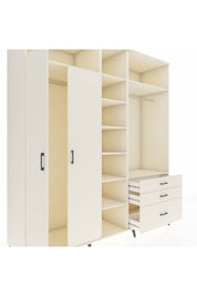 Kronos Dolap 9 Raflı 3 Çekmeceli 2 Askılı 220x59x243 Aytaşı-Aytaşı/Aytaşı