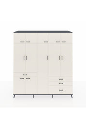 Kronos Dolap 11 Raflı 4 Çekmeceli 2 Askılı 220x59x243 - S784M029V13C