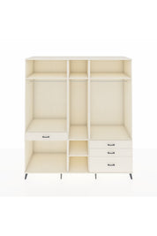 Kronos Dolap 7 Raflı 4 Çekmeceli 3 Askılı 220x59x243 Aytaşı-Aytaşı/Aytaşı