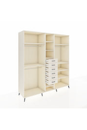 Kronos Dolap 10 Raflı 6 Çekmeceli 3 Askılı 220x59x243 Aytaşı-Aytaşı/Aytaşı