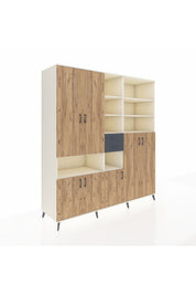 Kronos Dolap 17 Raflı 2 Çekmeceli 7 Kapaklı 220x59x243 - S784M045V02C