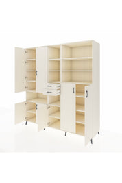 Kronos Dolap 17 Raflı 2 Çekmeceli 7 Kapaklı 220x59x243 - S784M045V04C