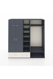 Kronos Dolap 12 Raflı 2 Çekmeceli 2 Askılı 220x59x243 - S784M046V16C
