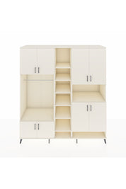 Kronos Dolap 18 Raflı 8 Kapaklı Tek Askılı 220x59x243 Aytaşı-Aytaşı/Aytaşı