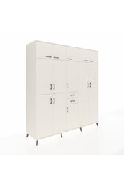 Kronos Dolap 10 Raflı 2 Çekmeceli 3 Askılı 220x59x243 Aytaşı-Aytaşı/Aytaşı