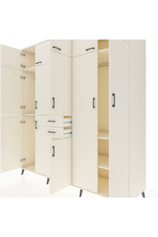 Kronos Dolap 10 Raflı 2 Çekmeceli 3 Askılı 220x59x243 Aytaşı-Aytaşı/Aytaşı