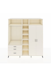 Kronos Dolap 10 Raflı 3 Çekmeceli 2 Askılı 220x59x243 Aytaşı-Aytaşı/Aytaşı