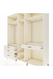 Kronos Dolap 7 Raflı 4 Çekmeceli 3 Askılı 220x59x243 - S784M057V04C