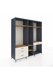 Kronos Dolap 7 Raflı 4 Çekmeceli 3 Askılı 220x59x243 - S784M057V10C