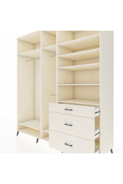 Kronos Dolap 9 Raflı 3 Çekmeceli 3 Askılı 220x59x243 Aytaşı-Aytaşı/Aytaşı