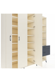 Kronos Dolap 16 Raflı 2 Çekmeceli 3 Kapaklı 220x59x243 - S784M067V05C