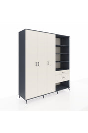 Kronos Dolap 16 Raflı 2 Çekmeceli 3 Kapaklı 220x59x243 - S784M067V13C