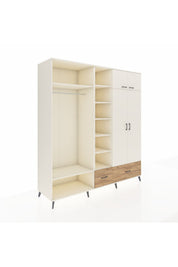Kronos Dolap 12 Raflı 2 Çekmeceli 2 Askılı 220x59x243 - S784M072V06C