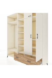 Kronos Dolap 12 Raflı 2 Çekmeceli 2 Askılı 220x59x243 - S784M072V06C