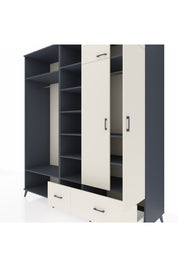 Kronos Dolap 12 Raflı 2 Çekmeceli 2 Askılı 220x59x243 - S784M072V13C