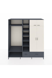 Kronos Dolap 12 Raflı 2 Çekmeceli 2 Askılı 220x59x243 - S784M072V14C