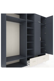 Kronos Dolap 12 Raflı 2 Çekmeceli 2 Askılı 220x59x243 - S784M072V16C