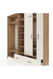 Kronos Dolap 12 Raflı 2 Çekmeceli 2 Askılı 220x59x243 - S784M072V22C