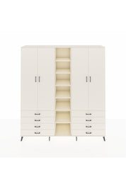 Hyperion Dolap 10 Raflı 8 Çekmeceli 2 Askılı 220x44x243 Aytaşı-Aytaşı/Aytaşı