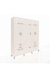 Hyperion Dolap 11 Raflı 4 Çekmeceli 2 Askılı 220x44x243 Aytaşı-Aytaşı/Aytaşı