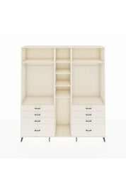 Hyperion Dolap 8 Raflı 8 Çekmeceli 3 Askılı 220x44x243 Aytaşı-Aytaşı/Aytaşı