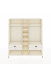 Hyperion Dolap 10 Raflı 4 Çekmeceli 2 Askılı 220x44x243 Aytaşı-Aytaşı/Aytaşı