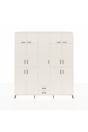 Hyperion Dolap 10 Raflı 2 Çekmeceli 4 Askılı 220x44x243 Aytaşı-Aytaşı/Aytaşı