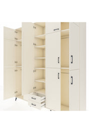 Hyperion Dolap 10 Raflı 2 Çekmeceli 4 Askılı 220x44x243 Aytaşı-Aytaşı/Aytaşı